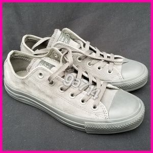 Converse | All ⭐ Gray Suede Mono Color | W8 NWoB
